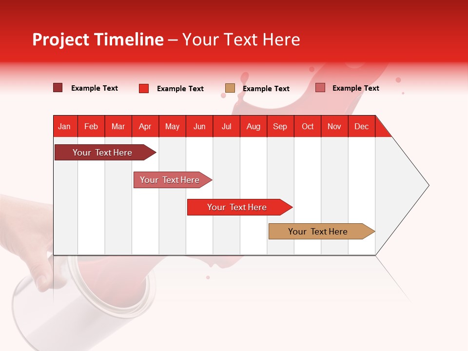 Splash Drop Can PowerPoint Template