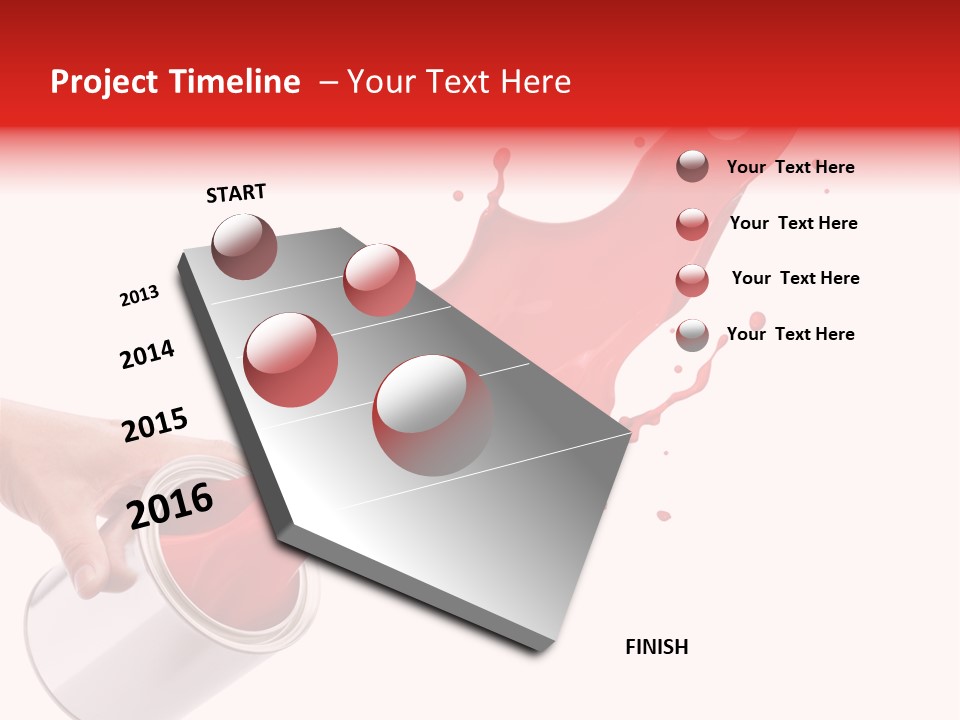 Splash Drop Can PowerPoint Template