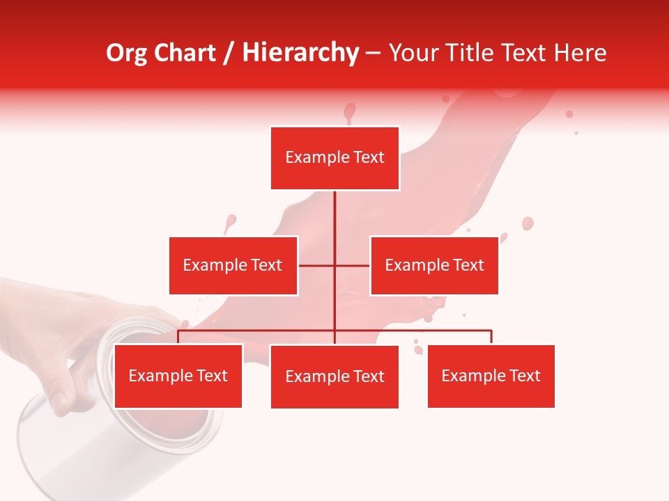 Splash Drop Can PowerPoint Template