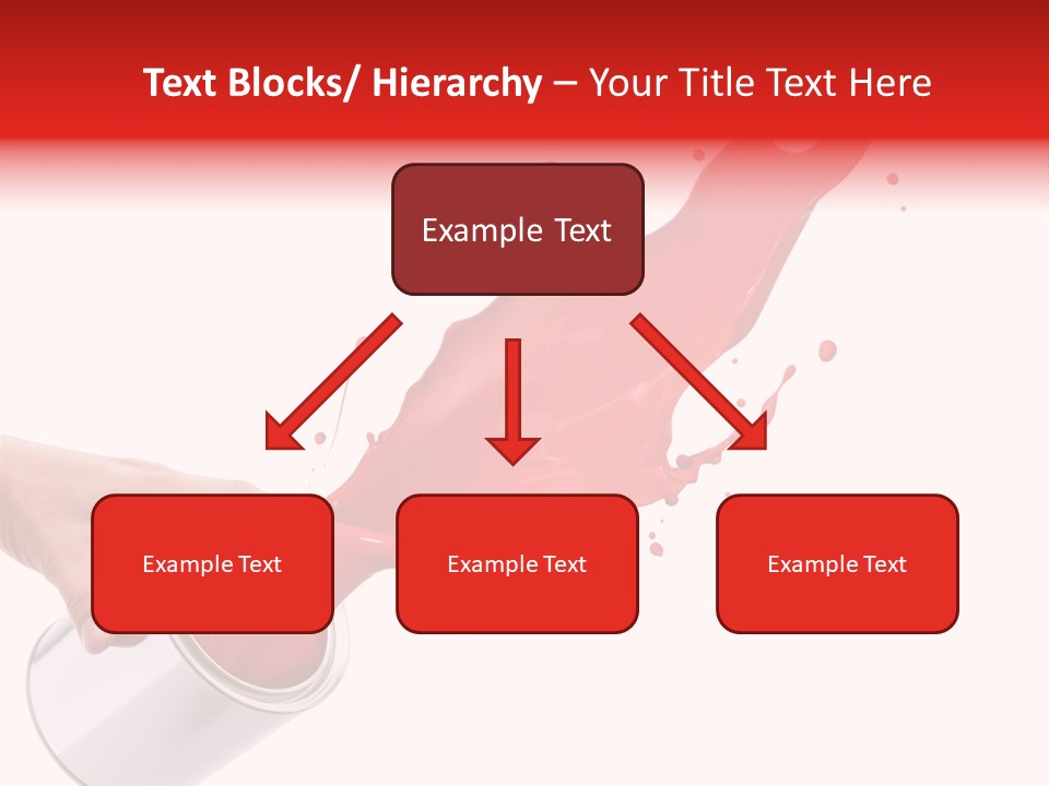 Splash Drop Can PowerPoint Template