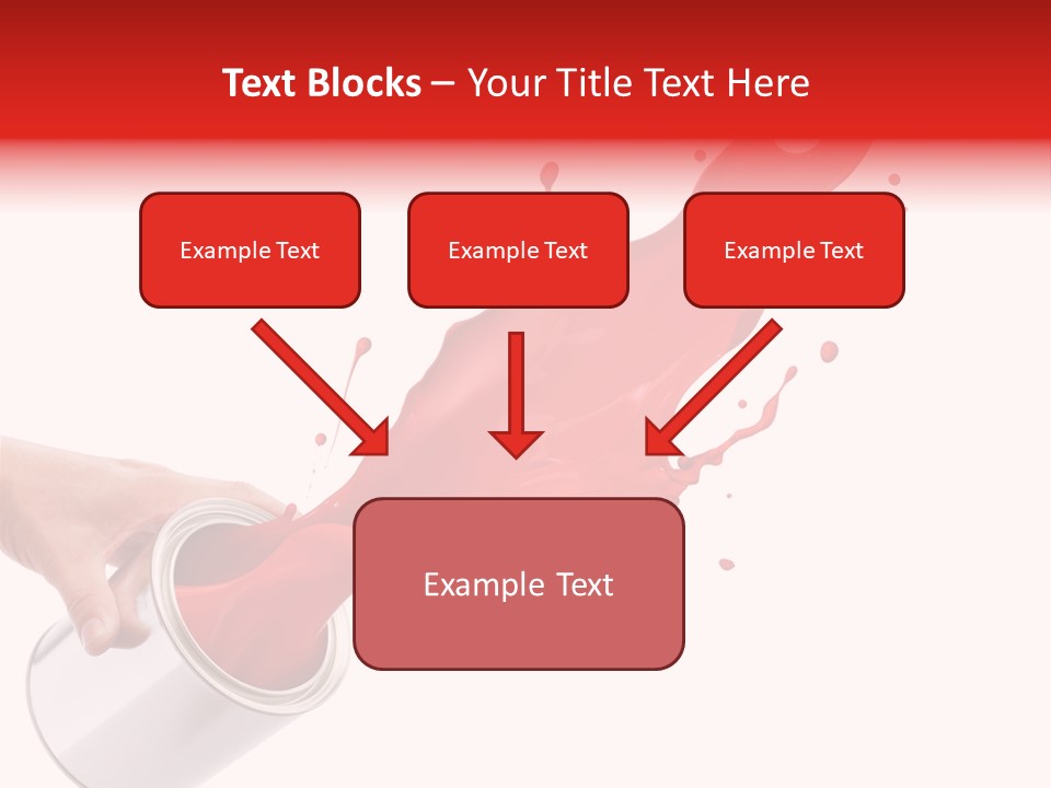 Splash Drop Can PowerPoint Template