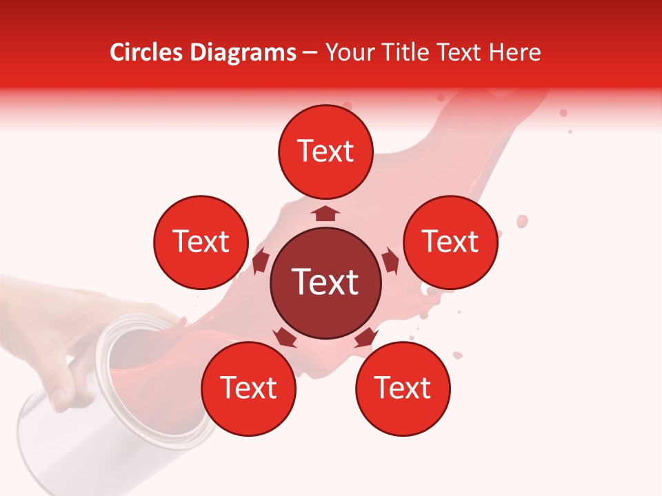 Splash Drop Can PowerPoint Template