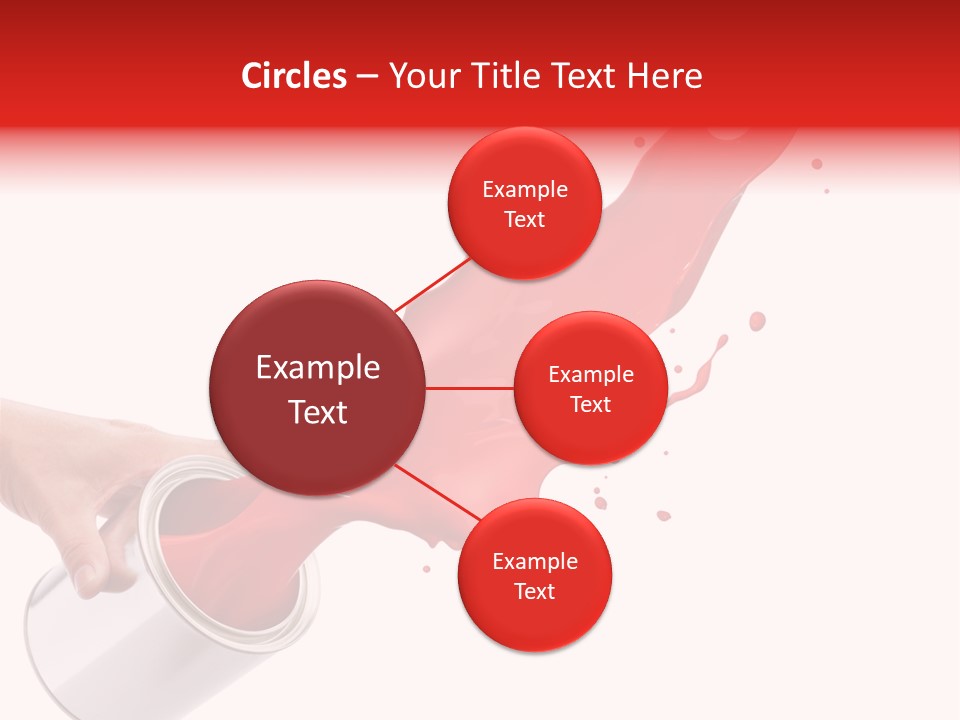 Splash Drop Can PowerPoint Template