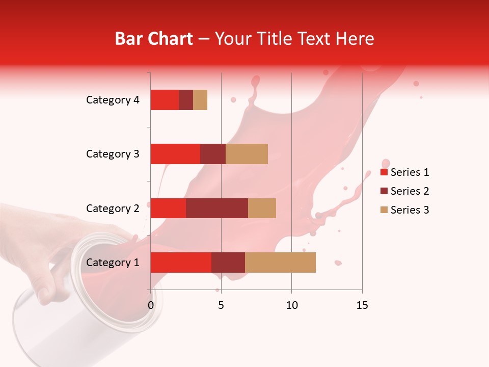 Splash Drop Can PowerPoint Template