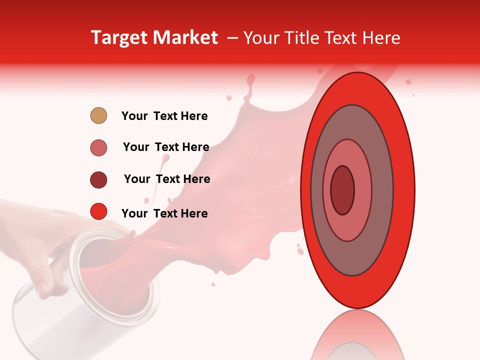 Splash Drop Can PowerPoint Template