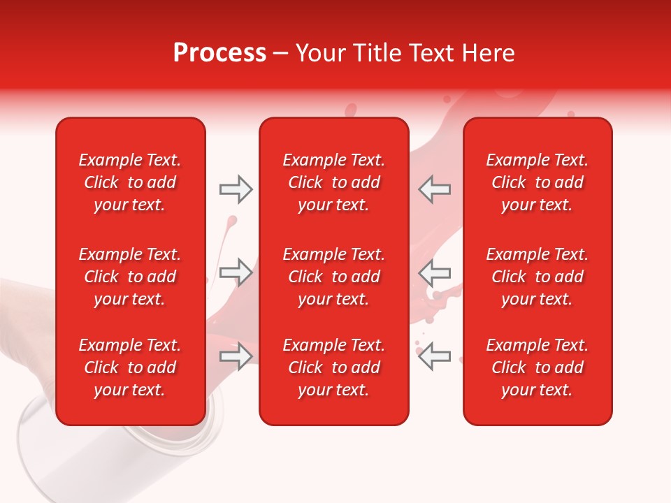 Splash Drop Can PowerPoint Template