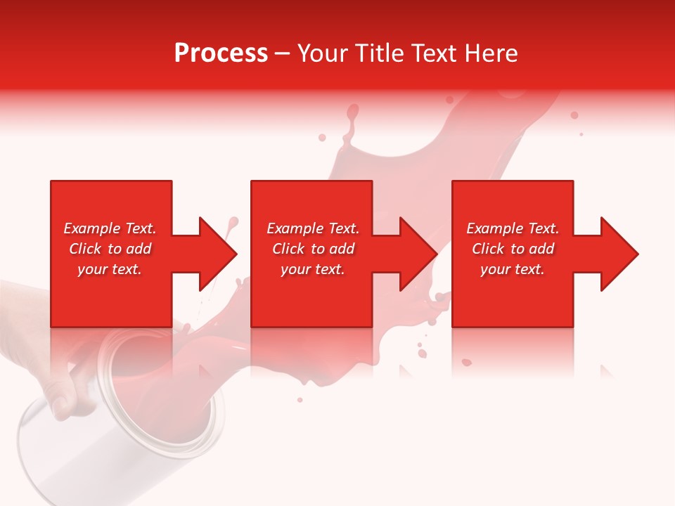 Splash Drop Can PowerPoint Template