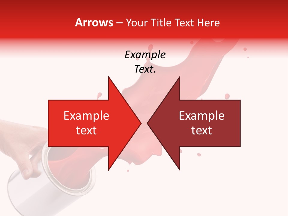 Splash Drop Can PowerPoint Template