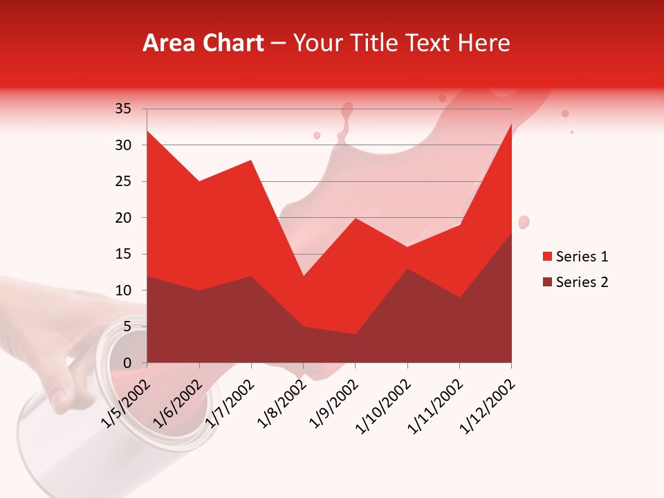 Splash Drop Can PowerPoint Template