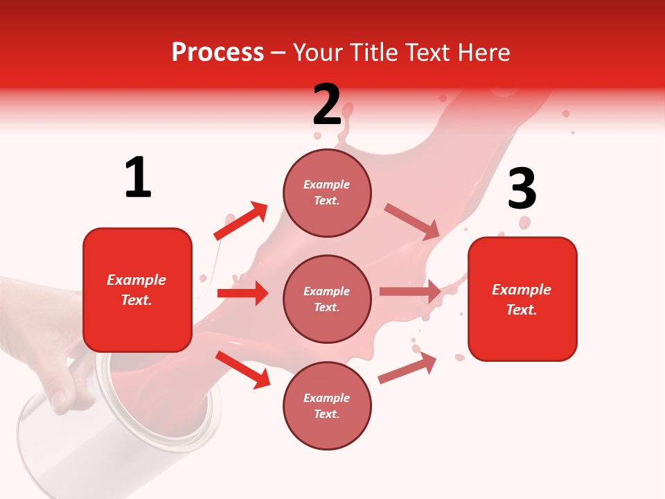Splash Drop Can PowerPoint Template