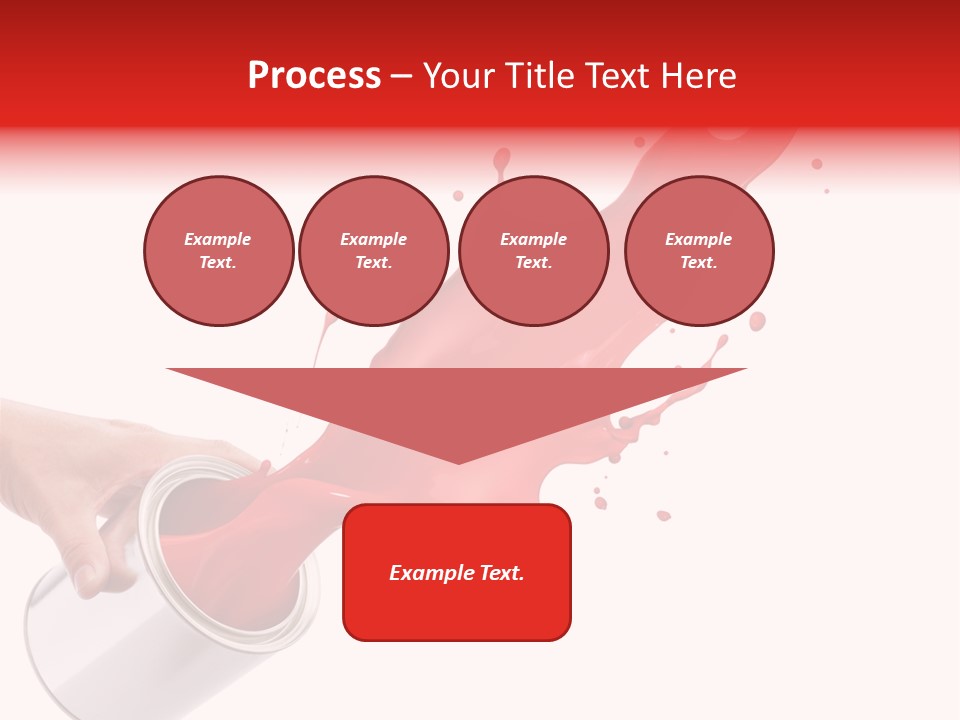 Splash Drop Can PowerPoint Template