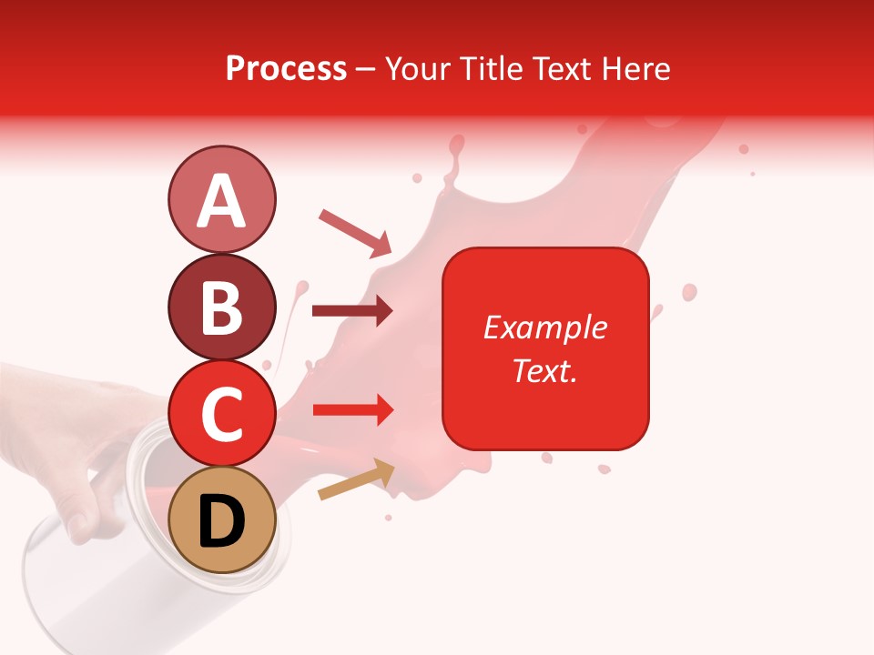 Splash Drop Can PowerPoint Template