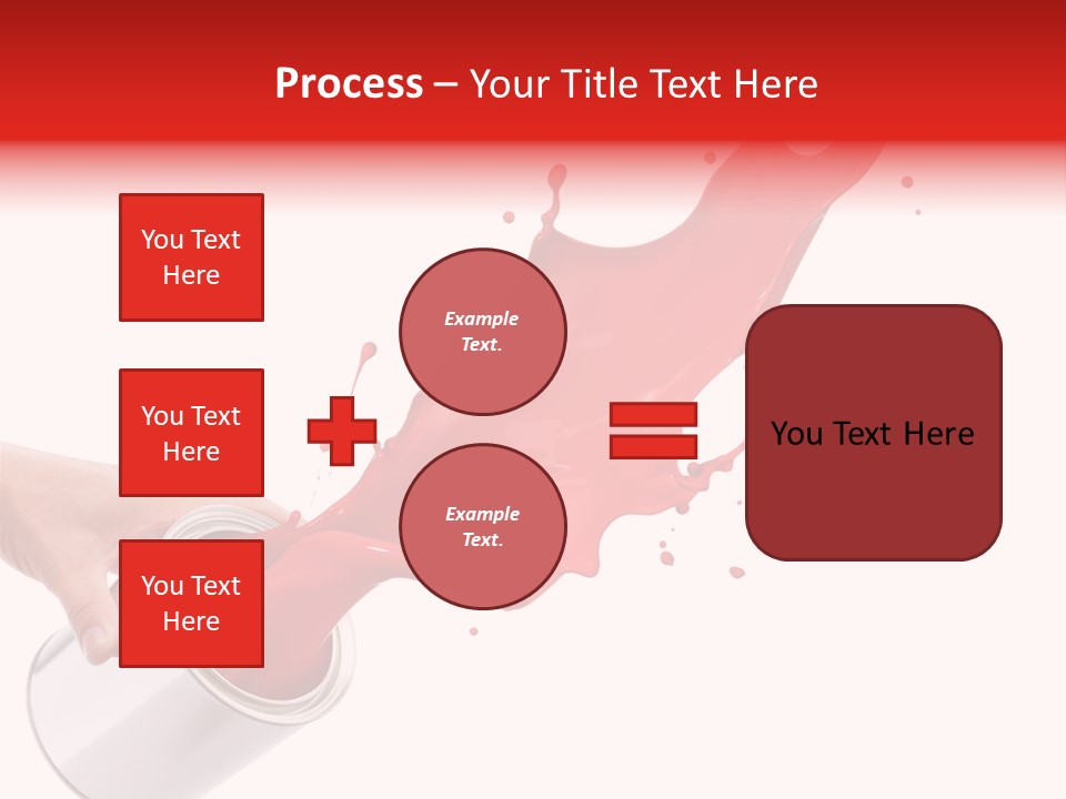 Splash Drop Can PowerPoint Template