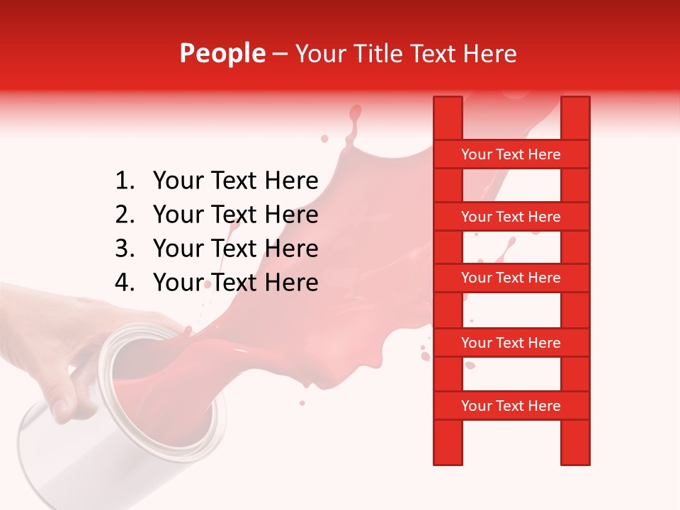 Splash Drop Can PowerPoint Template