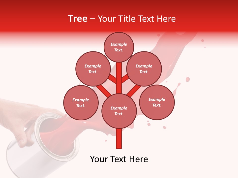 Splash Drop Can PowerPoint Template