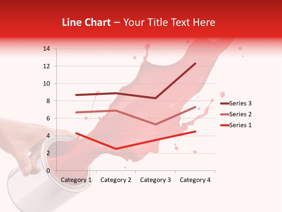 Splash Drop Can PowerPoint Template