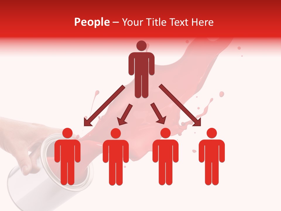 Splash Drop Can PowerPoint Template