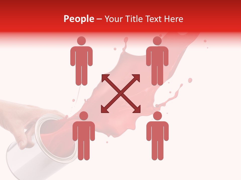 Splash Drop Can PowerPoint Template