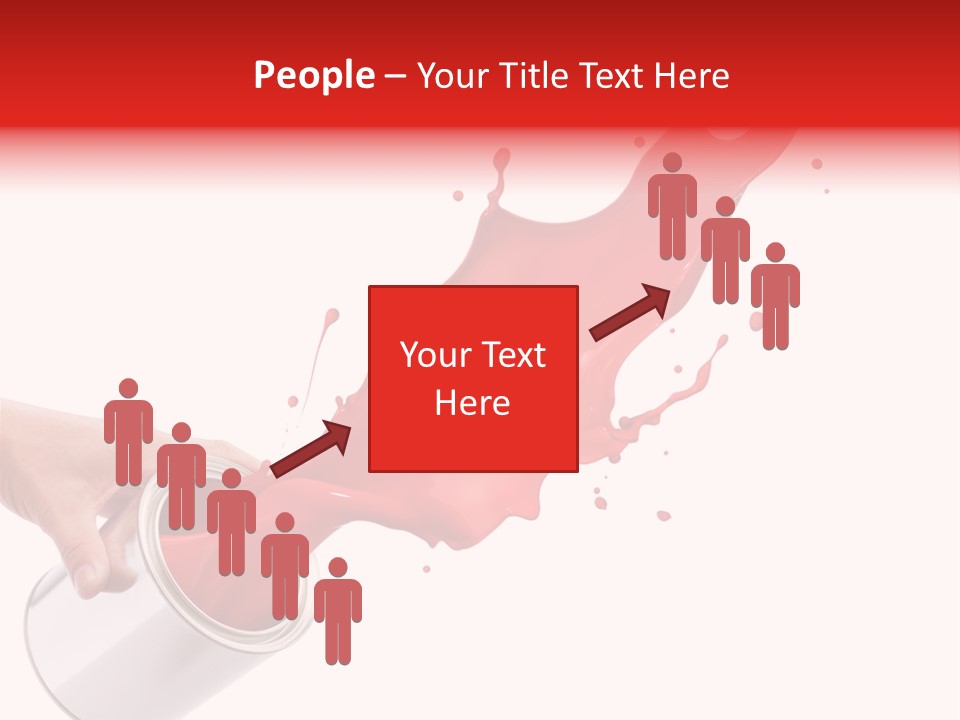 Splash Drop Can PowerPoint Template