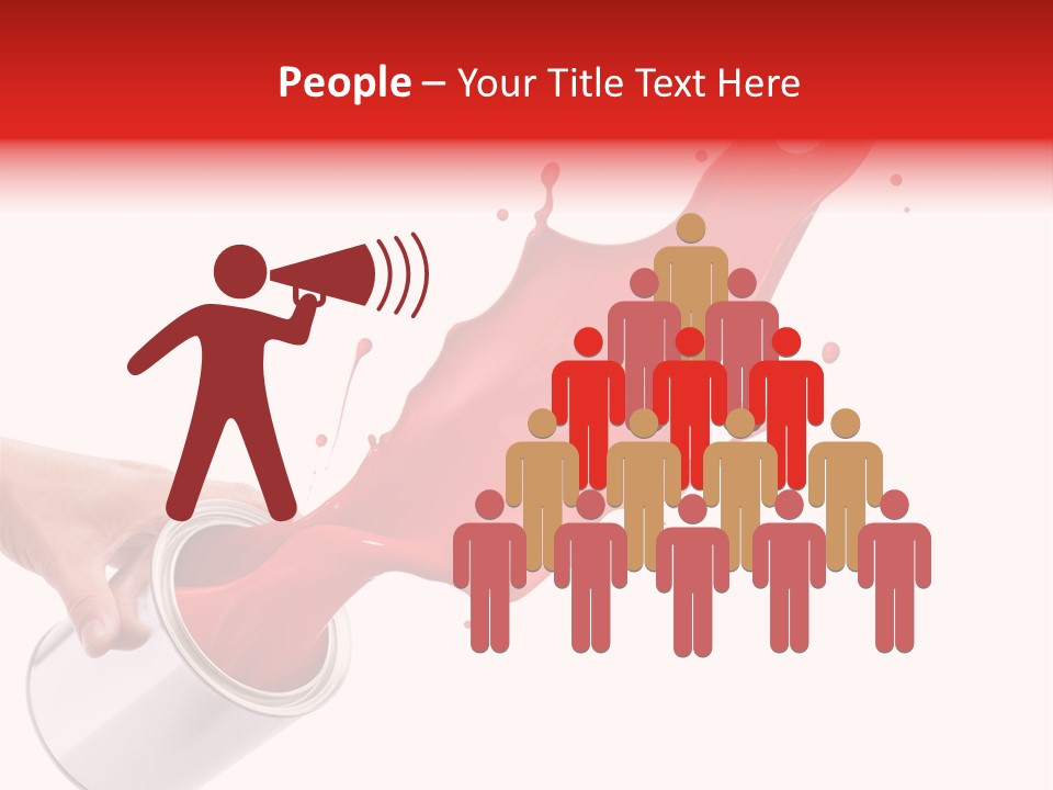 Splash Drop Can PowerPoint Template