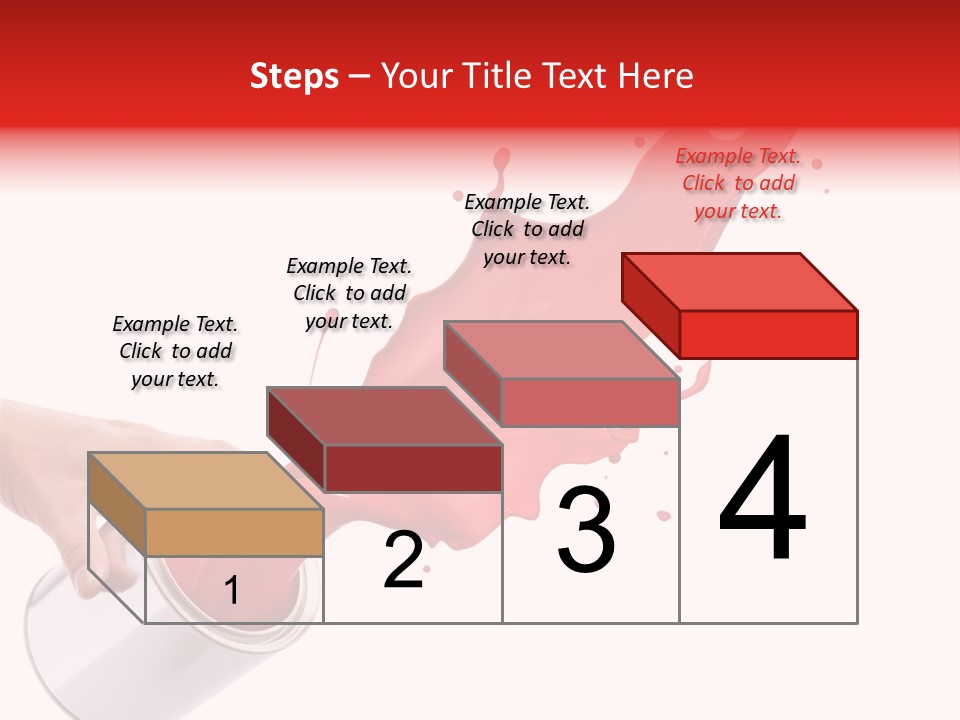 Splash Drop Can PowerPoint Template