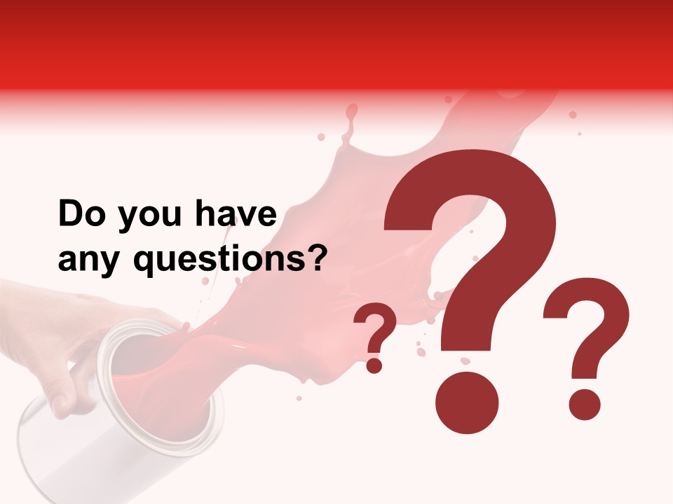 Splash Drop Can PowerPoint Template