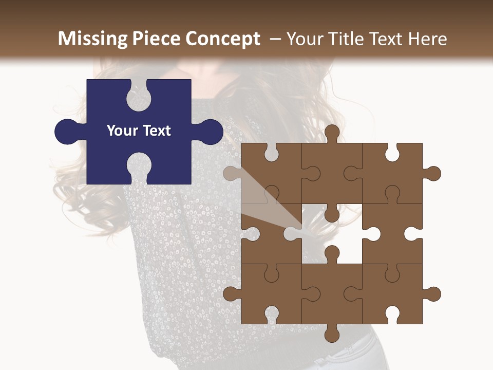 Caucasian Attractive Modern PowerPoint Template