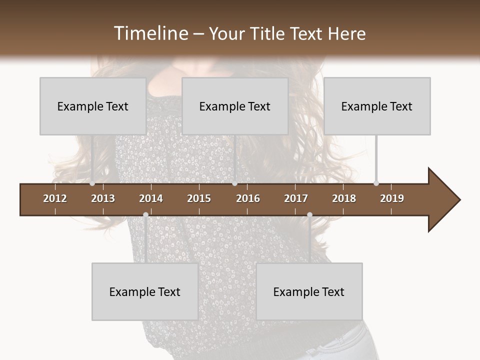 Caucasian Attractive Modern PowerPoint Template