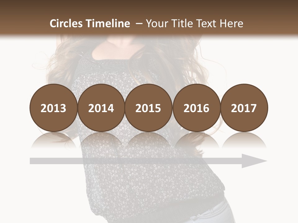 Caucasian Attractive Modern PowerPoint Template