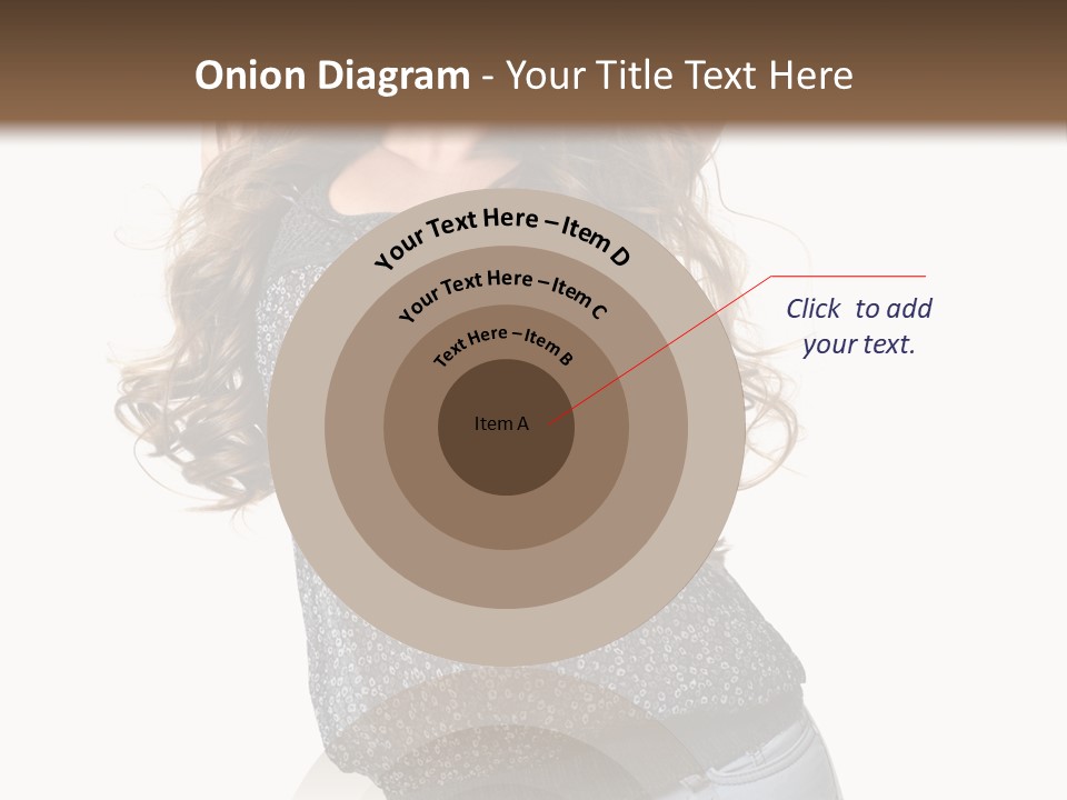 Caucasian Attractive Modern PowerPoint Template