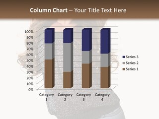 Caucasian Attractive Modern PowerPoint Template