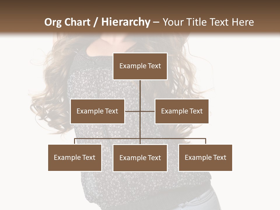 Caucasian Attractive Modern PowerPoint Template