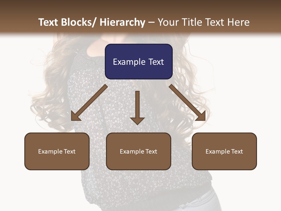 Caucasian Attractive Modern PowerPoint Template