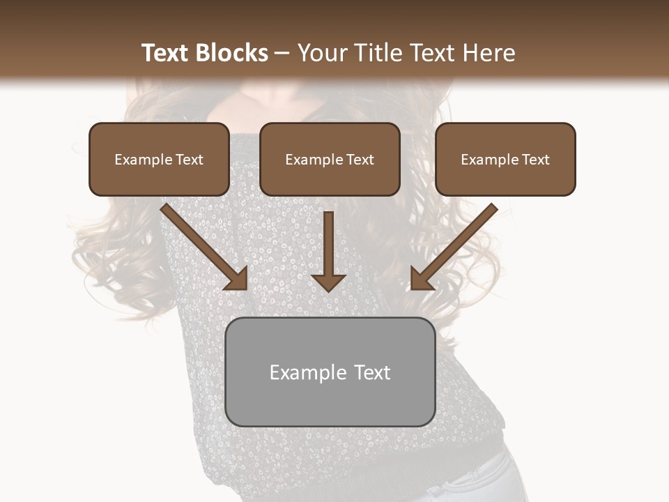 Caucasian Attractive Modern PowerPoint Template