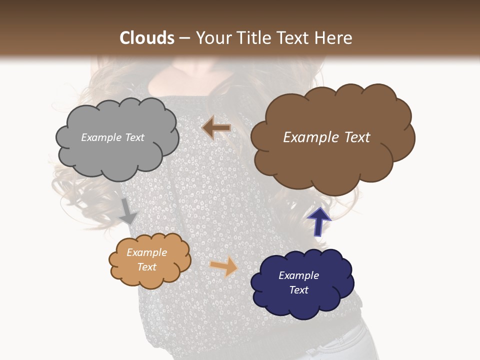 Caucasian Attractive Modern PowerPoint Template