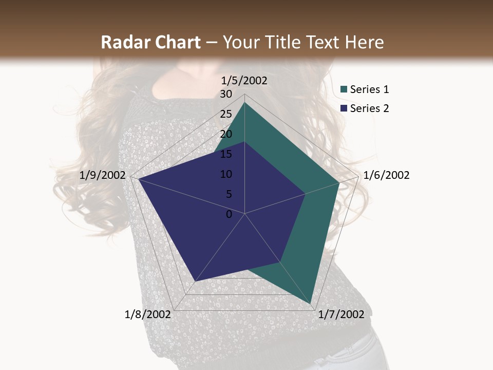 Caucasian Attractive Modern PowerPoint Template