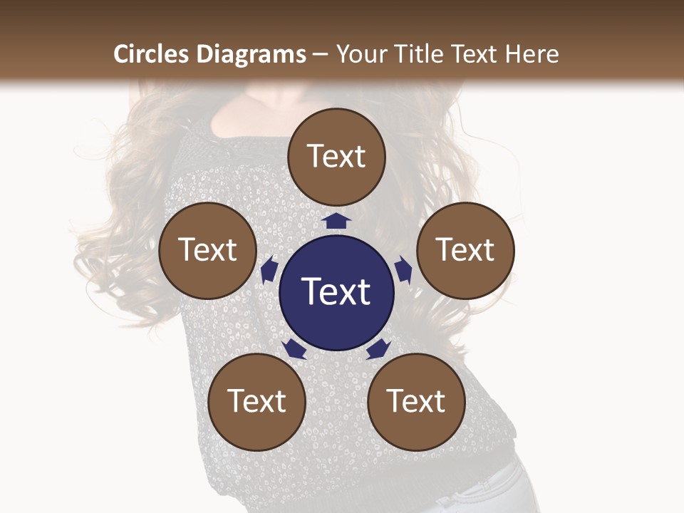 Caucasian Attractive Modern PowerPoint Template