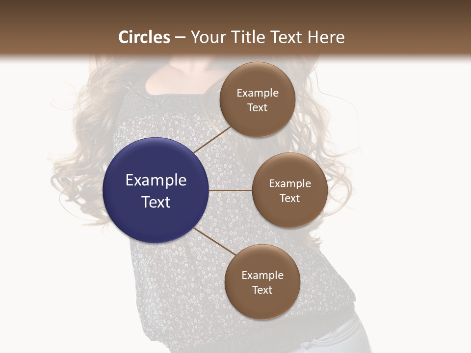 Caucasian Attractive Modern PowerPoint Template