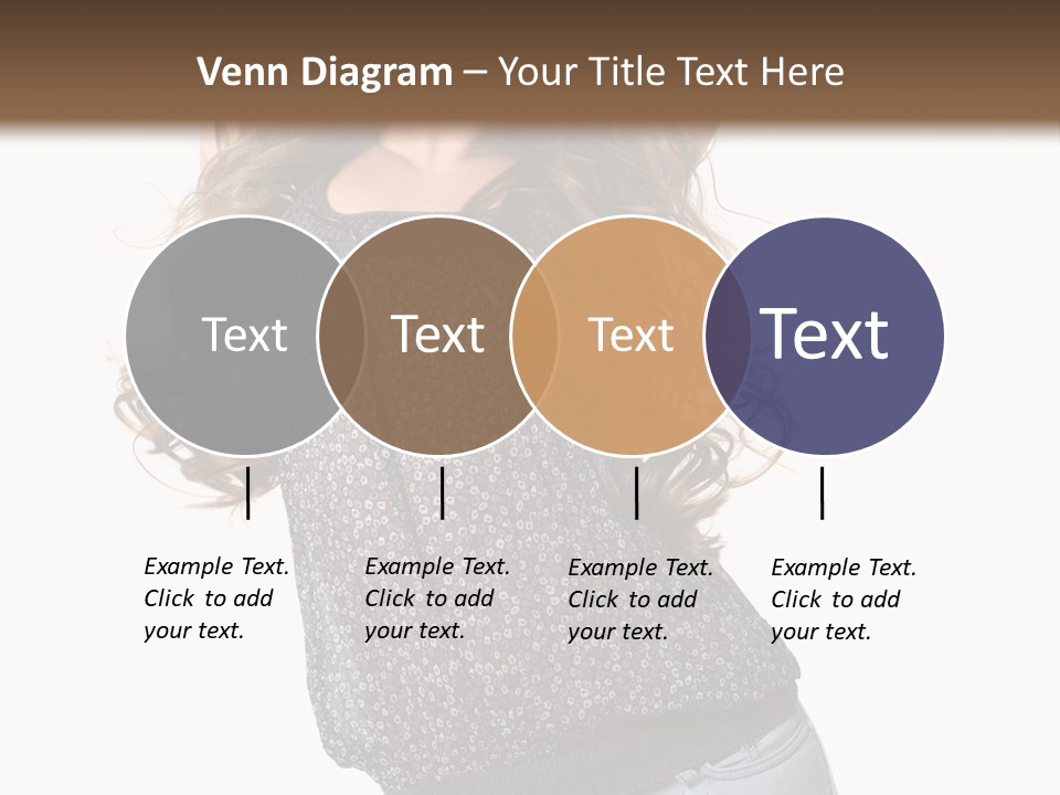 Caucasian Attractive Modern PowerPoint Template