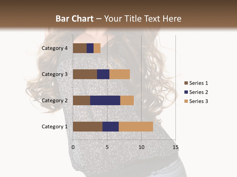 Caucasian Attractive Modern PowerPoint Template