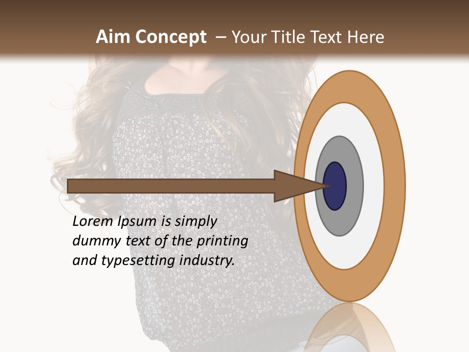 Caucasian Attractive Modern PowerPoint Template