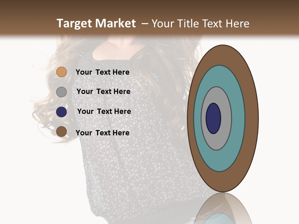 Caucasian Attractive Modern PowerPoint Template