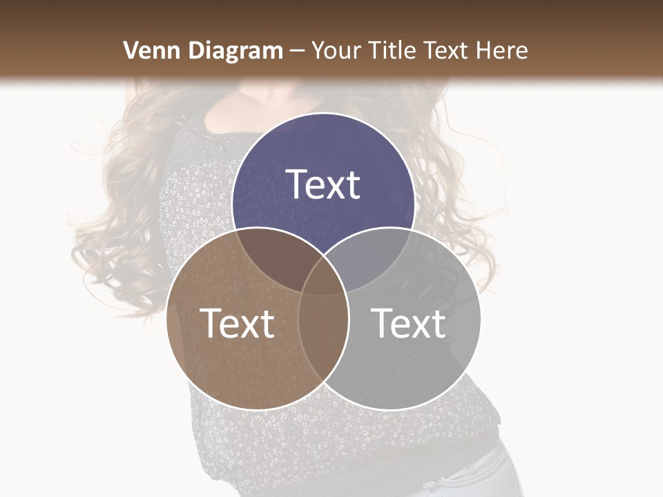 Caucasian Attractive Modern PowerPoint Template