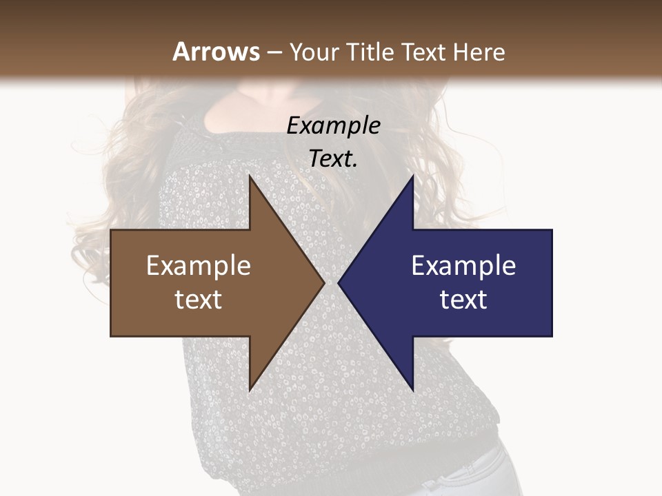 Caucasian Attractive Modern PowerPoint Template