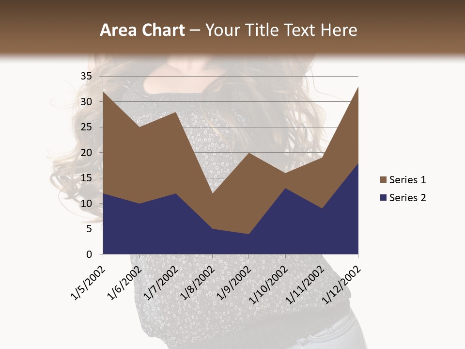 Caucasian Attractive Modern PowerPoint Template