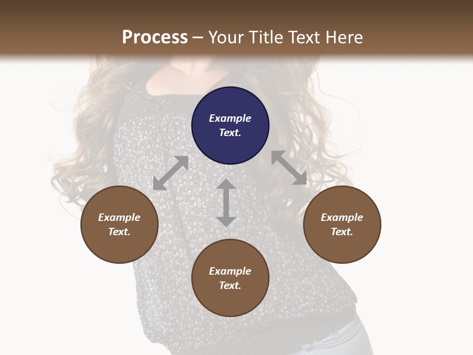 Caucasian Attractive Modern PowerPoint Template