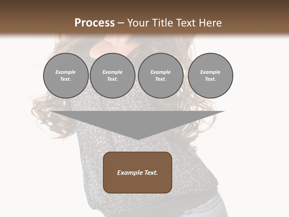 Caucasian Attractive Modern PowerPoint Template
