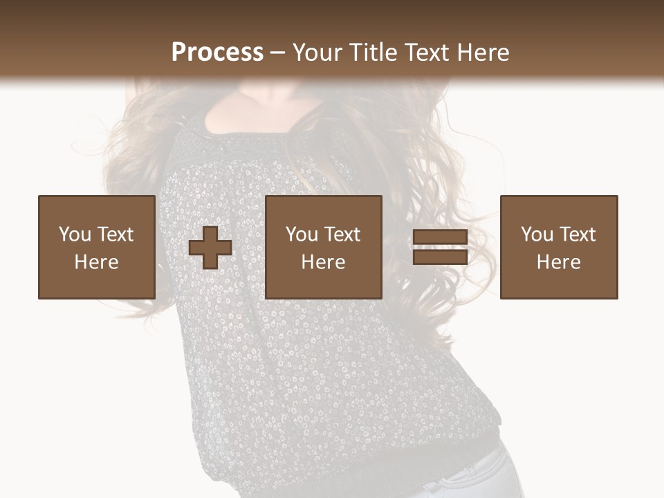 Caucasian Attractive Modern PowerPoint Template