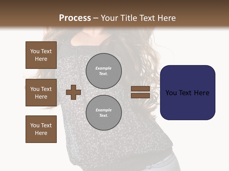 Caucasian Attractive Modern PowerPoint Template