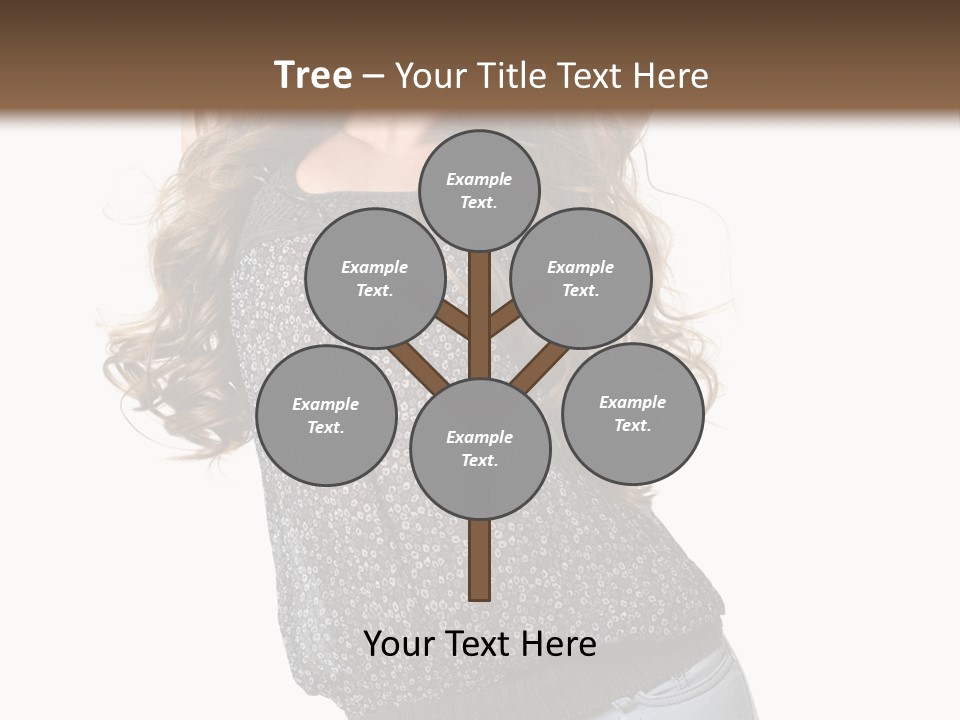 Caucasian Attractive Modern PowerPoint Template